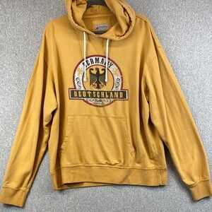 Vtg Disney Epcot hoodie sweatshirt XL World Showcase Germany Deutschland